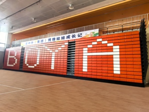 Sedute Retrattili Economiche per Palestre, Piscine Coperte e Centri Sportivi, Sedili da Stadio in PP Anti-Corrosione - Product Image 3