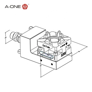 Điều chỉnh chính xác x Y Z trục máy phay nhanh Vise hàm CNC công nghiệp Vise với mâm cặp mới và kẹp điện thủ công - Product Image 6