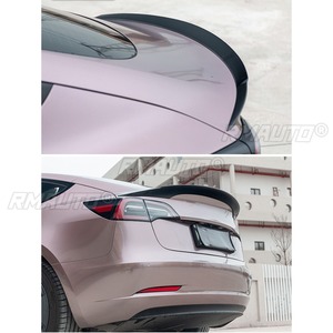 Kit de carrosserie pour Tesla Model Y Model 3 : Aileron arrière, Spoiler de coffre, Aileron de toit, Aileron de coffre arrière - Product Image 5