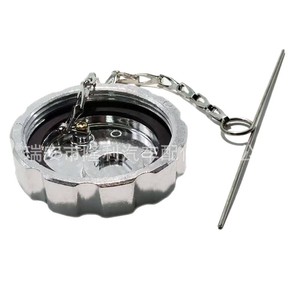Tapa de Tanque de Combustible FTA-C-442 K22-1024 para Camiones Kenworth y Peterbilt, Tapa de Combustible Diésel con Cadena y Manija - Product Image 1
