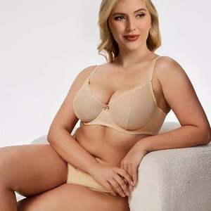 Venta al por mayor y personalización: Sujetador acolchado de alta calidad, fino, de corte alto, para uso diario, copa completa, tallas grandes, copas 34-42 D E F G GG H HH J - Product Image 6