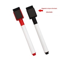 Nouveau marqueur effaçable magnétique écologique pour tableau blanc scolaire pour enfants, capuchon carré en plastique DREAM HOME 11,3x1,0cm