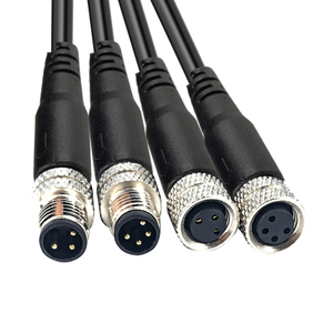 <span class=keywords><strong>Conector</strong></span> de <span class=keywords><strong>Cable</strong></span> M8 Personalizado, 8, 6, 5, 4, 3 Pines, Macho y Hembra, Resistente al Agua, Ensamblaje de <span class=keywords><strong>Cable</strong></span> de Sensor M8, 3 Pines, 4 Pines, 5 Pines, 6 Pines - Product Image 2