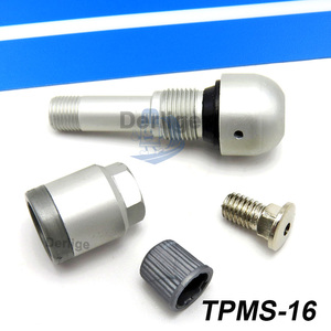 Автомобильные шинные клапаны для датчика TPMS, шток бескамерного шинного клапана из алюминиевого сплава, шинный клапан Schrader TPK65661 - Product Image 5