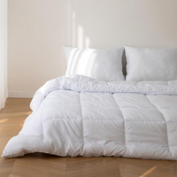 Couette de luxe blanche toute saison, édredon, couette, taille Queen King, design, couette chaude pour l'hiver