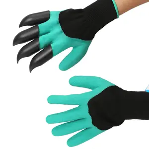 Fabrication de gants de protection en Latex pour sol de pin de jardin, gants de jardin avec griffes