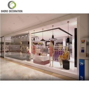 Diseño Interior de Tiendas de Ropa Elegante para Damas, Exhibidores de Ropa, Muebles para Tiendas de Ropa, Decoración Personalizada para Tiendas de Ropa - Product Image 6