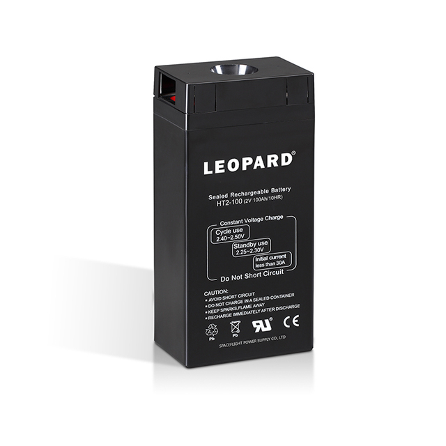 Gel Lead Acid Storage Battery 2V100AH Vrla Telecommunication System Battery for Solar