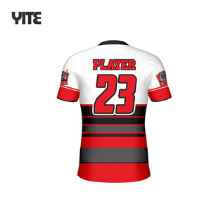 Jersey bisbol pria dan wanita buatan khusus kaus latihan tim desain mode pakaian olahraga sejuk - Product Image 3