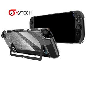 SYYTECH Split Crack PC TPU funda protectora de cristal para NS <span class=keywords><strong>Nintendo</strong></span> <span class=keywords><strong>Switch</strong></span> 2 <span class=keywords><strong>V2</strong></span> consola Shell cubierta protectora transparente - Product Image 1
