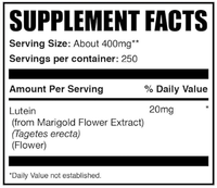 Extrait de Lutéine de Souci de Haute Qualité OEM, Poudre de Lutéine Naturelle, Complément Alimentaire pour la Santé Oculaire, Poudre de Lutéine de Qualité Alimentaire