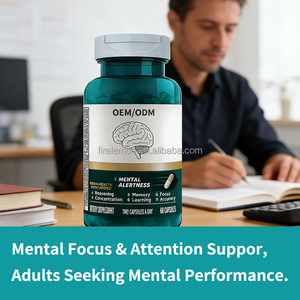 Suplemento Dietético OEM/ODM de 60 Cápsulas de Bacopa Monnieri y L-Teanina, Suplemento para el Cerebro, Vigilancia Psicológica, Memoria, Extracto de Plantas - Product Image 6