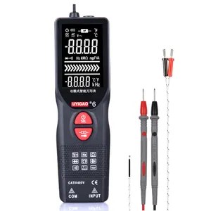 Non contact voltage detector NCV Test pen Wire wall scanner smart digital multimeter with EBTN LCD screen display