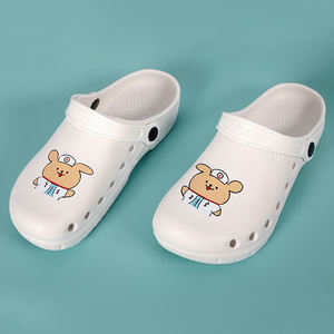 Модные противоскользящие медицинские сабо из ЭВА для медсестер, врачей, хирургическая обувь, женские сверхлегкие Сабо без бретелек - Product Image 4