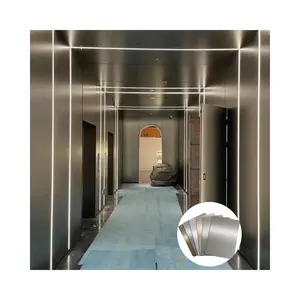 New Product Explosion Carbon crystal plate metal brushed mirror panel bamboo wood wall bamboo board