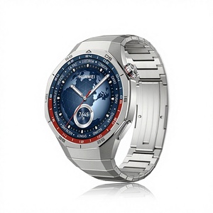 Reloj Inteligente WATCH GT5 Pro, Nuevo, Aleación de Titanio, 46 mm, Interfaz Curva, Revestimiento DLC Anti-Rayones, Correa Resistente al Desgaste, Botón Mariposa - Product Image 1