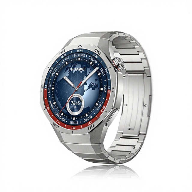 WATCH GT5 Pro New Titanium Alloy 46mm Curved Interface Smartwatch DLC Coating Anti-Scratch Wear-Resistant Strap Butterfly Button