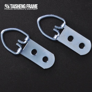 Gancio appendi-tela a 2 fori in ferro zincato blu, modello OEM TS-K009, per <span class=keywords><strong>cornici</strong></span> e telai, per appendere a casa, vendita al dettaglio - Product Image 5