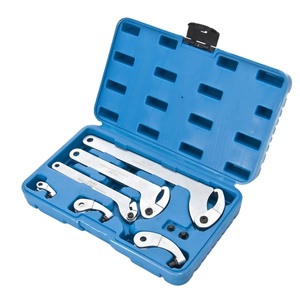 Kit de herramientas de acero al <span class=keywords><strong>carbono</strong></span> ajustable de 8 piezas con llave inglesa de pasador de gancho para <span class=keywords><strong>bicicleta</strong></span> y ajuste de tuerca de collar de suspensión de motocicleta - Product Image 2