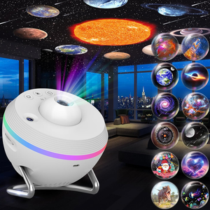 13-in-1 4K HD Planetarium LED Lamp Galaxy Star <b>Projector</b> with Timer, Meteor Starry Sky Night <b>Light</b> for Kids Bedroom - Product Image 1