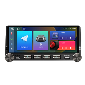 Vente en gros 7 pouces universel Android Audio <span class=keywords><strong>GPS</strong></span> <span class=keywords><strong>autoradio</strong></span> double bouton 2K diamant sans fil CarPlay DSP - Product Image 3