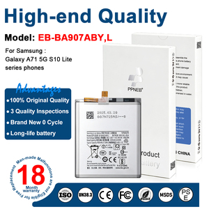 Batteria Originale di Qualità EB-BA907ABY 4500mAh, Batteria Sostitutiva per <span class=keywords><strong>Samsung</strong></span> Galaxy <span class=keywords><strong>S10</strong></span> Lite A71 5G - Product Image 3