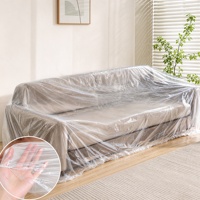 Film de protection jetable en plastique imperméable pour peinture et mobilier, en rouleau