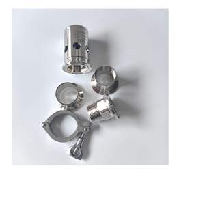 Acier inoxydable hygiénique ss304 / 316 raccord rapide soupape <span class=keywords><strong>de</strong></span> respiration <span class=keywords><strong>de</strong></span> réservoir <span class=keywords><strong>de</strong></span> vin décompression bidirectionnelle - Product Image 3