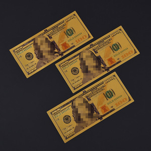 Venta al por mayor del fabricante: Nueva versión <span class=keywords><strong>de</strong></span> billete conmemorativo <span class=keywords><strong>de</strong></span> <span class=keywords><strong>100</strong></span> dólares <span class=keywords><strong>de</strong></span> plástico con lámina <span class=keywords><strong>de</strong></span> oro, regalos publicitarios <span class=keywords><strong>de</strong></span> moneda extranjera, estilo americano. - Product Image 5