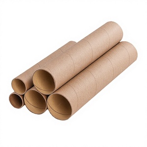 Tubo de Papel Redondo <span class=keywords><strong>Pergamino</strong></span> con Tapa de Plástico, Caja de Embalaje Cilíndrica para Pintura y Caligrafía, Tubos de Pintura en Rollo con Tapa - Product Image 4