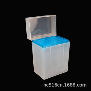 Caja de puntas de pipeta Hongbolai de 5 ml con 28 orificios de diámetro grande y pequeño para uso en laboratorio - Product Image 1