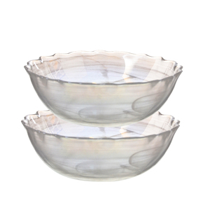 Samyo - Tazones de Vidrio Ecológicos para Cereales, Postres y Frutas, Tazón Grande para Ensaladas, para el Hogar, Restaurantes y Cocina - Product Image 2