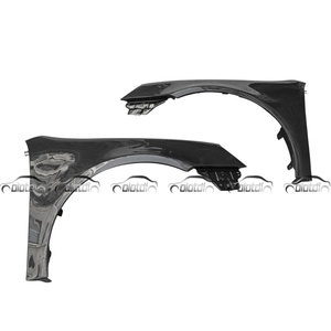 Guardabarros Delanteros de Fibra de Carbono para Volkswagen Gol GTI 2002-2006, Color Negro, Estilo de Alta Calidad - Product Image 3