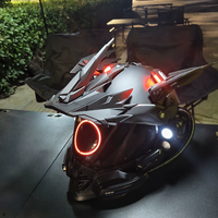 Casco Inteligente Personalizado Basado en la Circunferencia de la Cabeza, Equipado con Kit de Iluminación y Sistema de Refrigeración Integrado