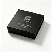 Boîte cadeau magnétique rigide de luxe personnalisée avec insert pour emballage de produits technologiques (portefeuille intelligent, carte, traceur)