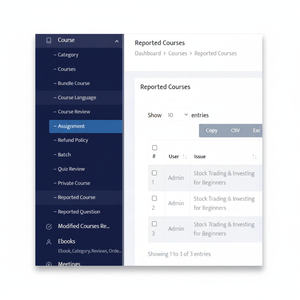 Plataforma de Software de Aprendizaje Electrónico SaaS, Desarrollo de LMS B2B para Institutos, Centros de Capacitación, Empresas y Profesores - Product Image 1