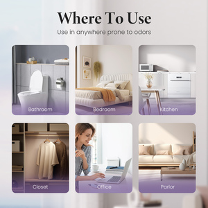 <span class=keywords><strong>Deodorante</strong></span> per <span class=keywords><strong>Ambienti</strong></span> in Gel Regolabile Runuzit da 212g (7,5 oz) per Casa, Auto, Ufficio, Bagno, Deodorizzazione e Aromaterapia, Armadio - Product Image 4