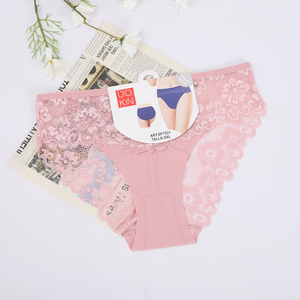 Mutandine <span class=keywords><strong>di</strong></span> <span class=keywords><strong>lusso</strong></span> in pizzo da donna, vita media, in tessuto <span class=keywords><strong>di</strong></span> nylon lavorato a maglia, per tutti i giorni, confezione da 12 pezzi, colori misti, tutte le taglie - Product Image 2