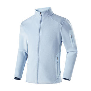 Veste polaire thermique d'hiver personnalisée avec logo pour homme et femme, <span class=keywords><strong>coupe</strong></span>-vent, chaude, softshell, pour la randonnée, vêtements de sport, vente en gros - Product Image 1