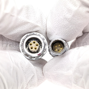 Đầu nối kim loại tròn fgg.0b. 305. clad52 Tương thích với fgg/Egg B Series 0b 305 5 pins/Pines tự khóa Ổ cắm hàn - Product Image 5