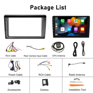 Podofo 9 ''Android <span class=keywords><strong>autoradio</strong></span> <span class=keywords><strong>autoradio</strong></span> <span class=keywords><strong>autoradio</strong></span> <span class=keywords><strong>Autoradio</strong></span> Carplay Android Auto GPS Support AHD caméra <span class=keywords><strong>pour</strong></span> <span class=keywords><strong>Peugeot</strong></span> <span class=keywords><strong>407</strong></span> 2004-2008 - Product Image 6