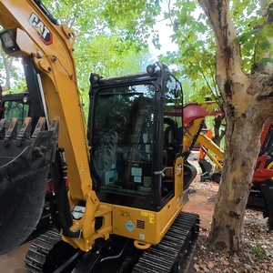 เกือบใหม่เอี่ยม ใช้งานน้อย รถขุดไฮดรอลิกตีนตะขาบ Caterpillar 303C ขนาด 3 ตัน สำหรับงานเกษตร/งานบ้าน - Product Image 4