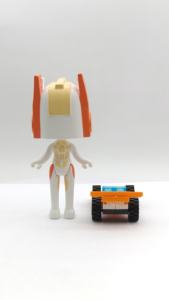 משחק ילדים מקורי משחק סט משחק משחק דמות הקסדה עם בניין מרוץ מכונית יצירתי רובוט חינוכי נושא עשה abs pvc - Product Image 5