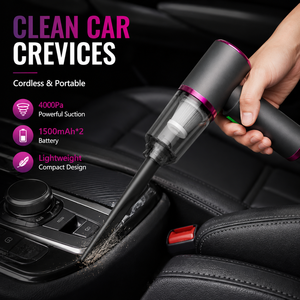 4000Pa 50W Mini Cordless <b>Vacuum</b> Cleaner and Air Blower Handheld Dust Cleaner for Factory Workbench Car Home Carpet OEM ODM - Product Image 3