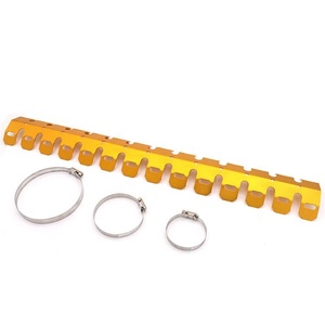 Pièces d'échappement de <span class=keywords><strong>moto</strong></span>, tuyau en aluminium, déflecteur thermique, couvercle de bouclier thermique pour moteur à 2 temps, <span class=keywords><strong>moto</strong></span> tout-terrain - Product Image 3
