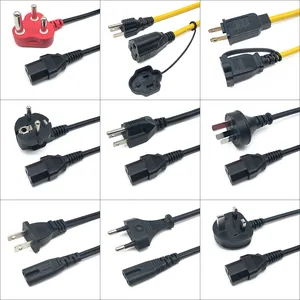 Canada/US/CAS UL Listed Figure 8 125v 2 Pin AC Cable Plug Polarized Prong IEC 320 C7 Power Cord