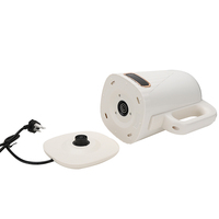 Nouvelle arrivée, bouilloire électrique à double paroi en plastique de haute qualité, abricot, tendance, 1,7 L, 1500 W, 220 V, ébullition rapide, économe en énergie