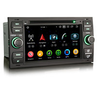 Navegador GPS para Auto Erisin ES6566FB Android 16, Estéreo para Auto con DVD para FORD Fiesta, Kuga, Galaxy, Focus, GPS, Navi, CarPlay, Radio para Auto