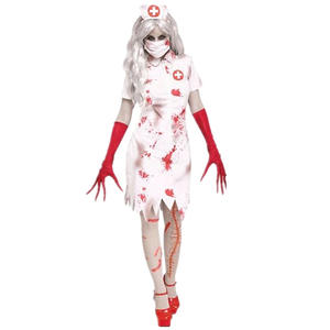 2025 nuevos estilos adultos Ragged Sexy Scary Mummy Zombie disfraces de Halloween sangre Sexy <span class=keywords><strong>enfermera</strong></span> disfraces para mujeres Cosplay - Product Image 3