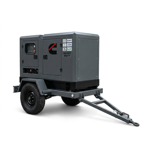 Générateur silencieux portable 12kVA 15kVA 20kVA 25kVA 30kVA, triphasé AC 110V 240V 480V, groupe électrogène - Product Image 2